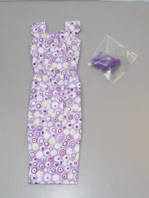 Dressmaker Details Couture Lavender Dress w/Shoes