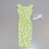 Dressmaker Details Couture Lime Green Dress w/Shoes
