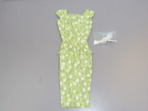 Dressmaker Details Couture Lime Green Dress w/Shoes