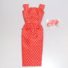 Dressmaker Details Couture Red Dress w/Shoes