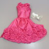 Dressmaker Details Couture Hot Pink Rose Dress & Shoes