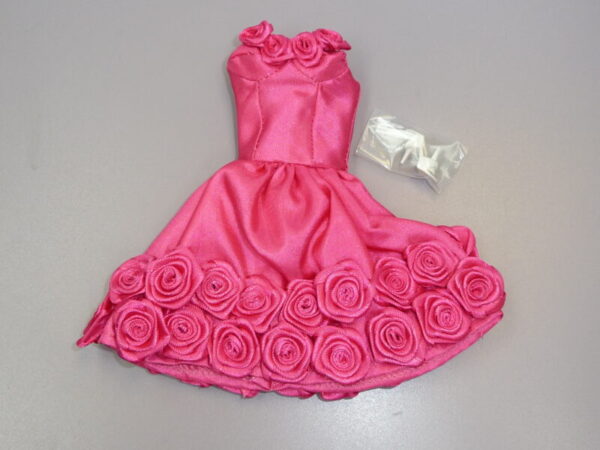 Dressmaker Details Couture Hot Pink Rose Dress & Shoes