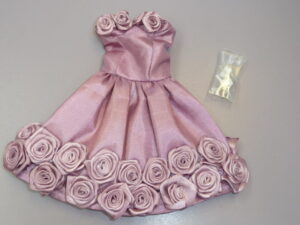 Dressmaker Details Couture Mauve Rose Dress & Shoes