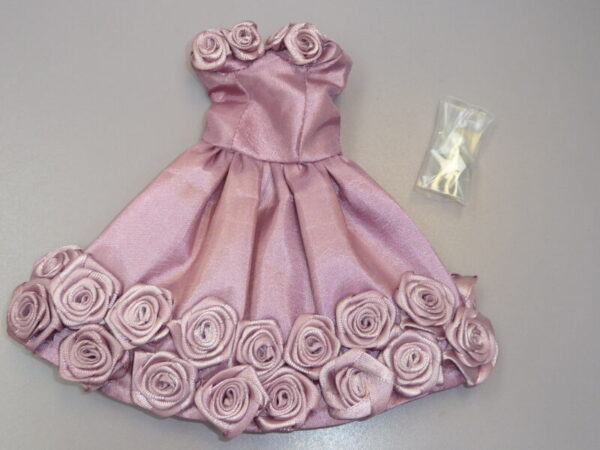 Dressmaker Details Couture Mauve Rose Dress & Shoes