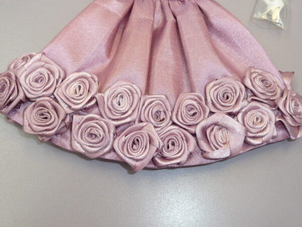 Dressmaker Details Couture Mauve Rose Dress & Shoes - Image 4