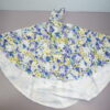 Dressmaker Details Pret `a Porter Blue & Purple Floral Print Dress, Shoes & Jewelry
