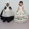 10” Madame Alexander, Scarlett Flower Dress, Gone With The Wind       #u - Image 3