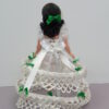10” Madame Alexander, Scarlett Flower Dress, Gone With The Wind       #u - Image 9