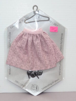 Windy City Barbie Club 25th Anniversary Skirt & Shoes