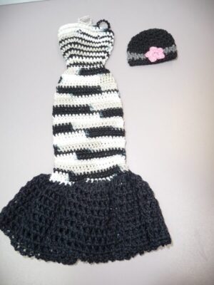 Crocheted Dress & Hat by Michelle Butler for Barbie