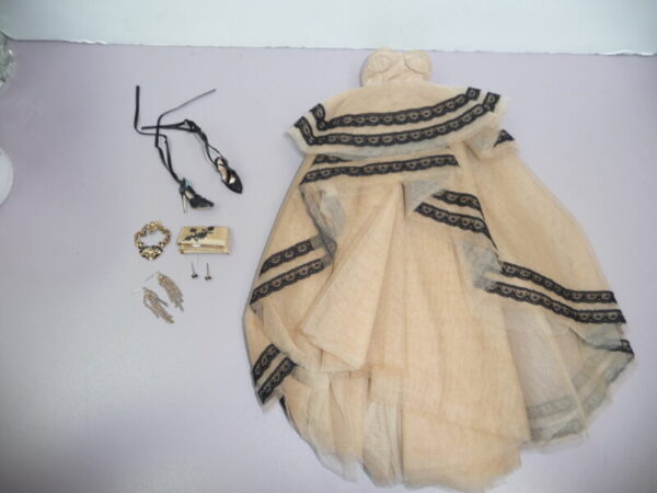 Integrity Ombres Poetique Mademoiselle Jolie Gown, Shoes & Jewelry