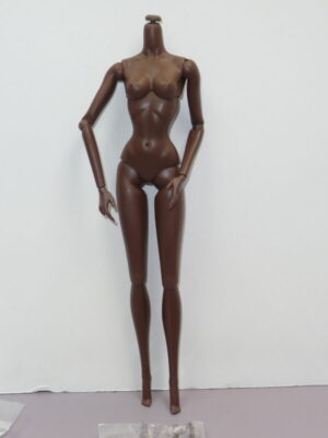 Integrity Fashion Royalty 12.5" Fashion Doll Body 6.0, Skin Tone Dark A-Tone