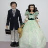 Franklin Mint Vinyl Rhett & Scarlett
