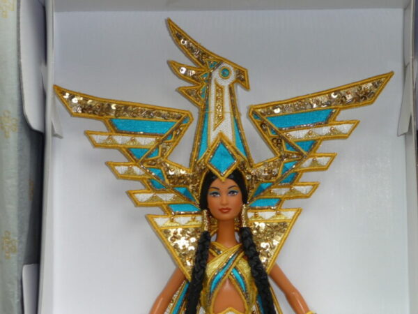 Fantasy Goddess of the Americas Barbie by Bob Mackie - Image 4