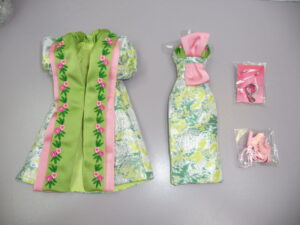 Integrity Popular FR Monogram Green Floral Coat & Dress