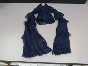 Integrity, Clairvoyante Rayna, Pleated Chiffon Mini Dress Only