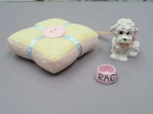 Tonner, Amelia Thimble Dog Rags w/Bed & Bowl