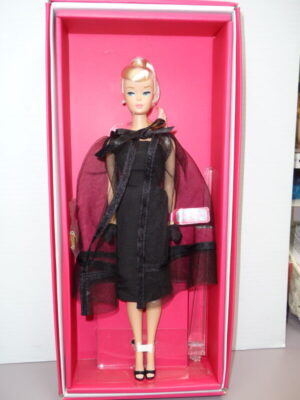 Silkstone Platinum Ponytail Barbie in Black Magic