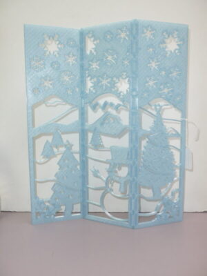 14" 3D Printed Folding Screen by Betty Pickett
